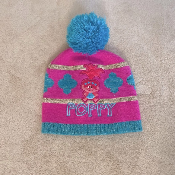 Trolls Other - Dreamworks Trolls “Poppy” Pom Pom Hat (2T - 5T)